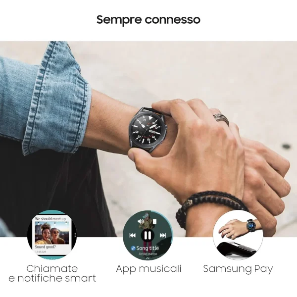 Samsung Watch 3 Nero Mistico - immagine 6