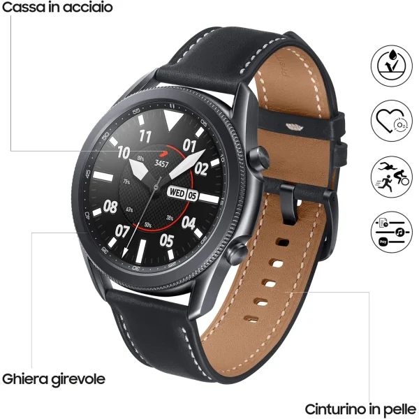 Samsung Watch 3 Nero Mistico - immagine 4